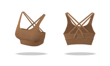 Load image into Gallery viewer, Iconic Support Sports Bra - Milk Chocolate