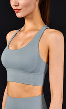 Load image into Gallery viewer, Iconic Support Sports Bra - Dusty blue