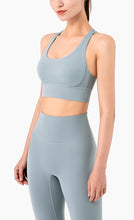 Load image into Gallery viewer, Iconic Support Sports Bra - Dusty blue